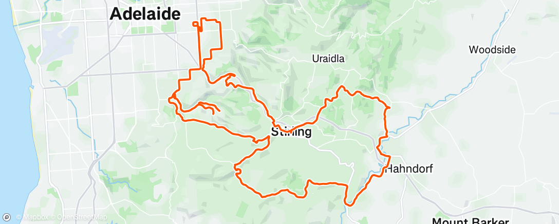 Mappa dell'attività Mittagsradfahrt