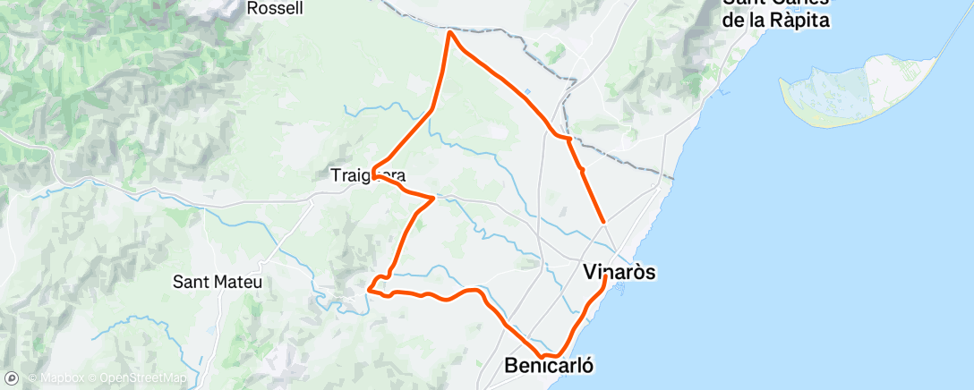 Map of the activity, Morning Ride