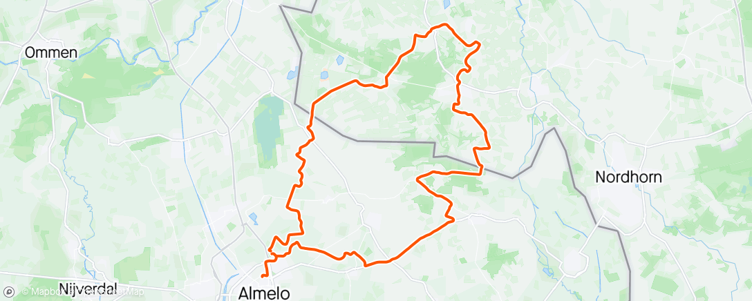 「Hel van Twente 2024 - vrijwilligersronde」活動的地圖