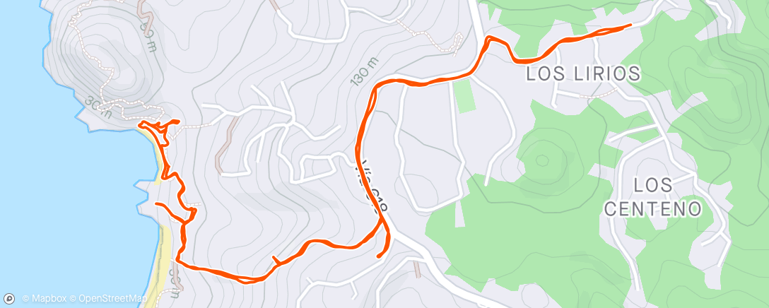 Map of the activity, Makes the lincoln gap loop flat
