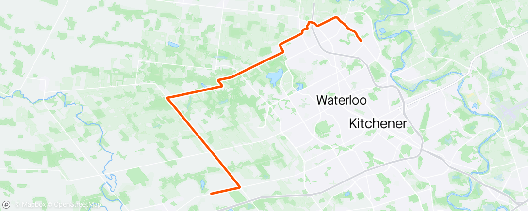 Map of the activity, Ride to pick up the play car.