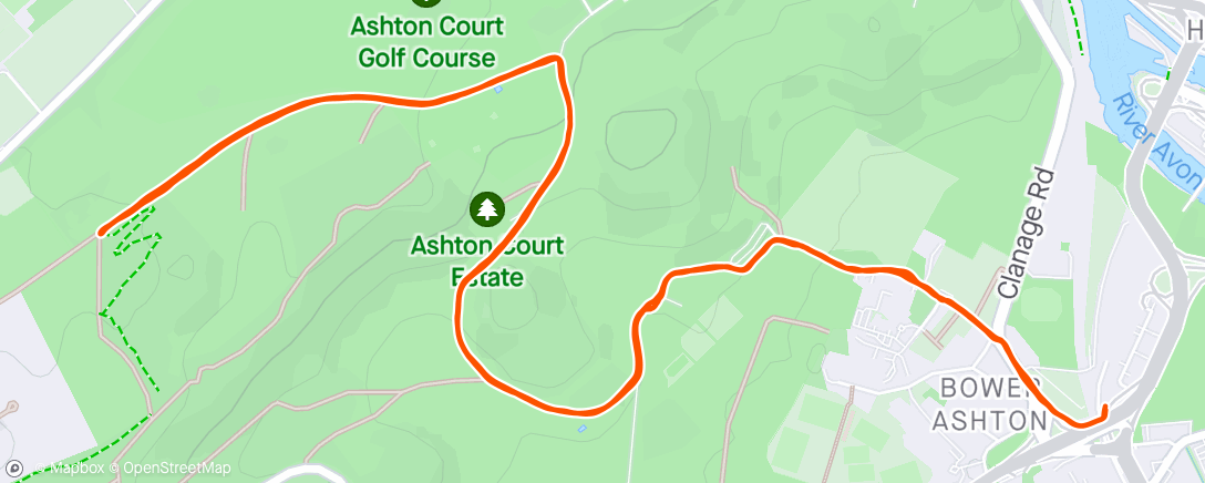 Map of the activity, parkrun #146