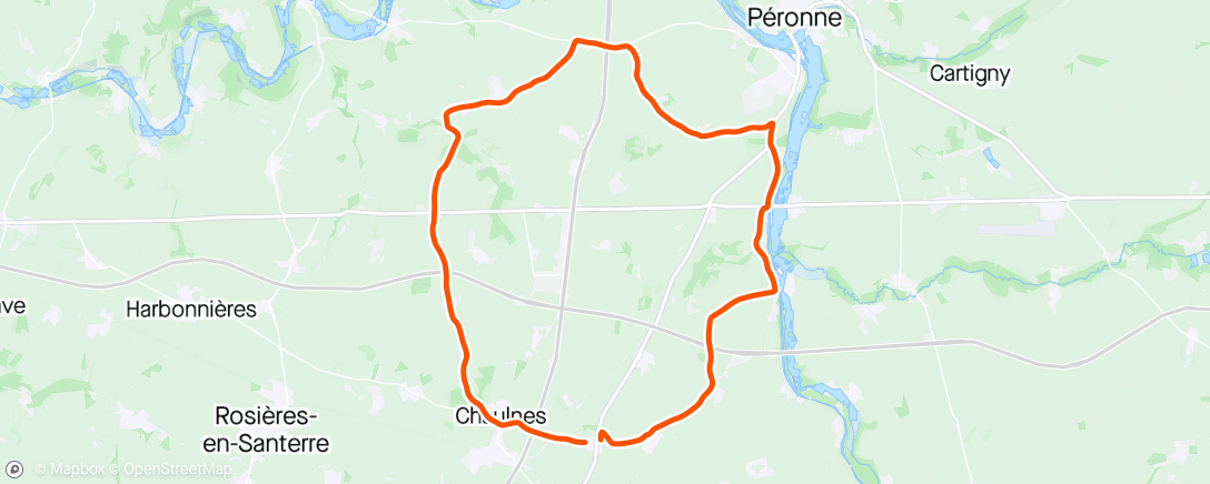 「Sortie vélo dans l'après-midi 🚴🏼‍♂️🌤」活動的地圖