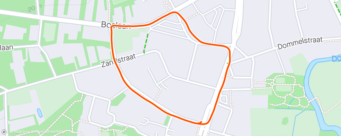 Map of the activity, Goedemorgen deel 2 🔥1 km