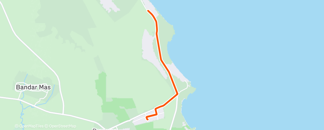 Карта физической активности (Afternoon Ride)