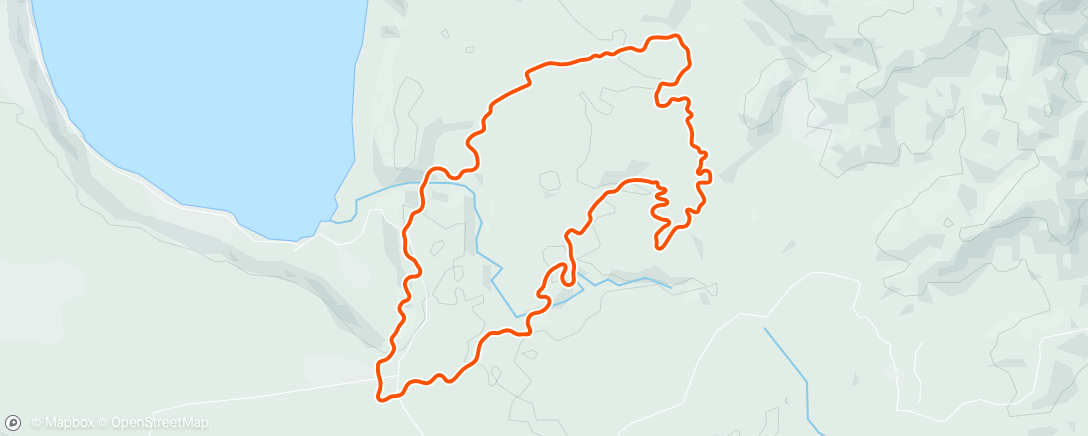 Map of the activity, Zwift - Steady Low Zone 2 Recovery in Makuri Islands
