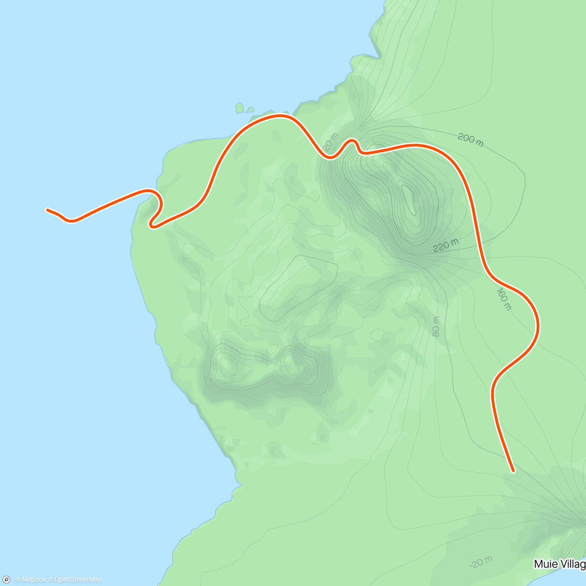 Map of the activity, Zwift - Pacer Group Ride: Volcano Flat in Watopia with Coco  - Uppvärmning