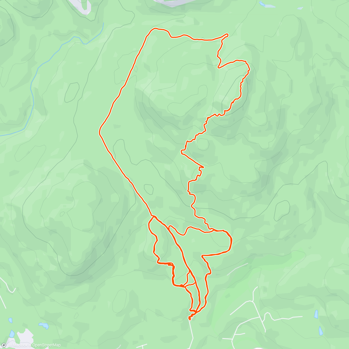 Map of the activity, My only MTB top ten