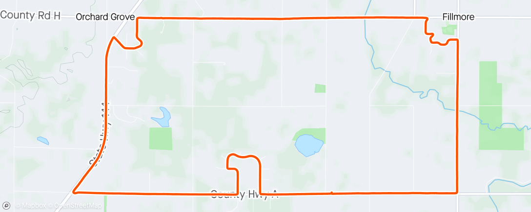 Map of the activity, Morning ride on Gravel bike
