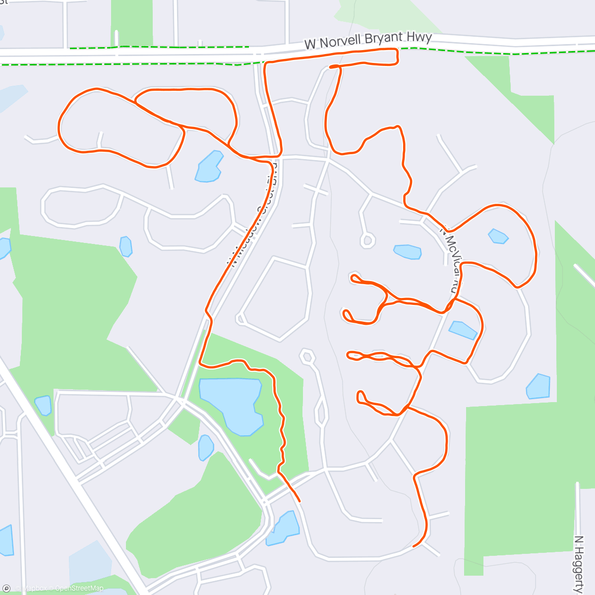 Map of the activity, I'm starting to think my sister and brother-in-law used a stuffed armadillo to have a lttle fun with me.