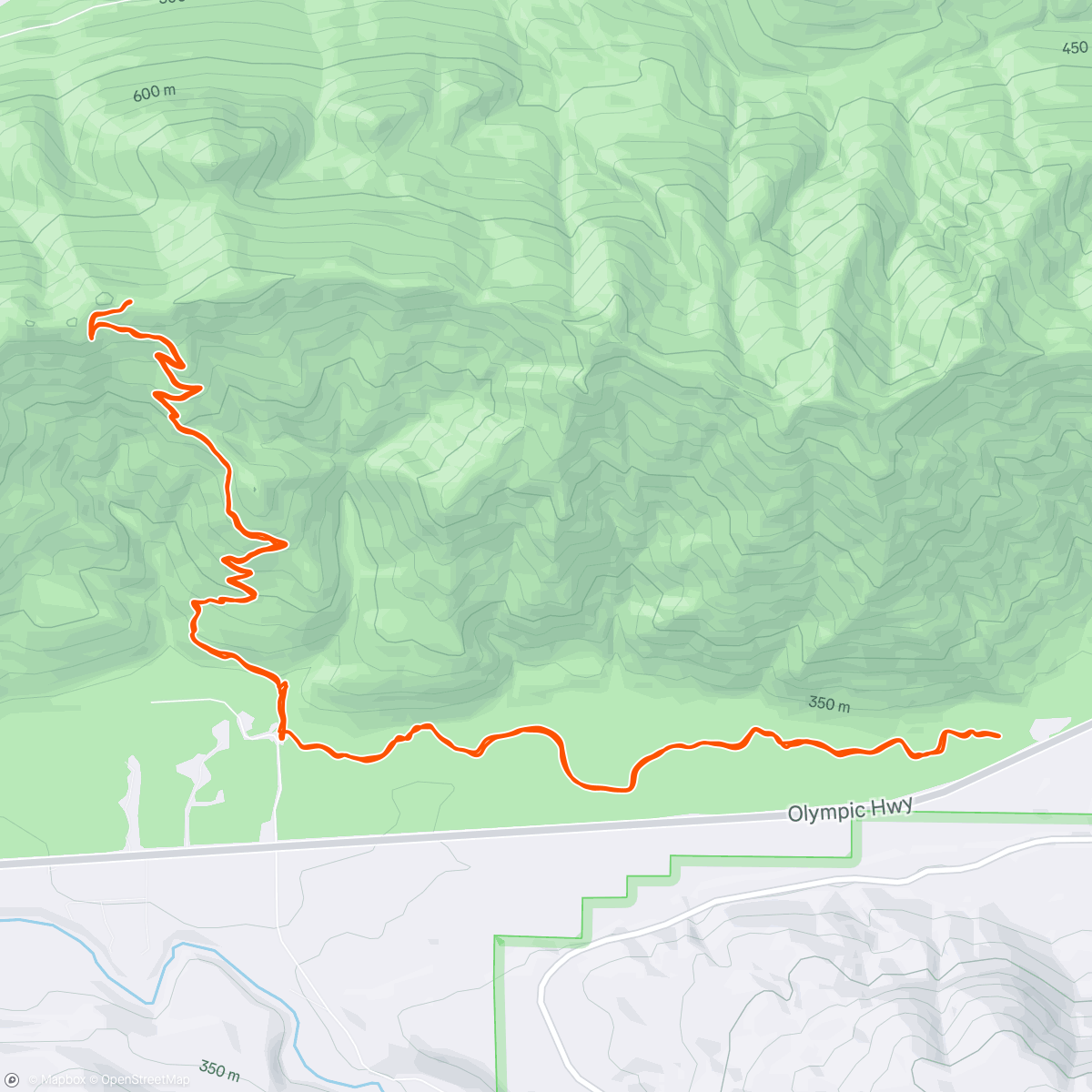 Map of the activity, Half a Muller
