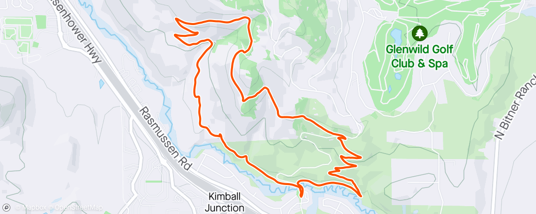 Map of the activity, First ride of the season