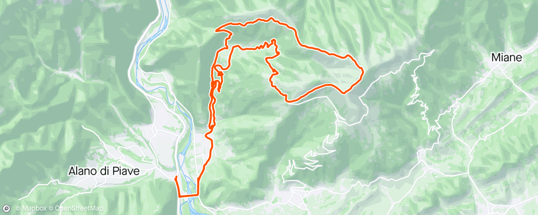 Map of the activity, Ammazza che sentiero