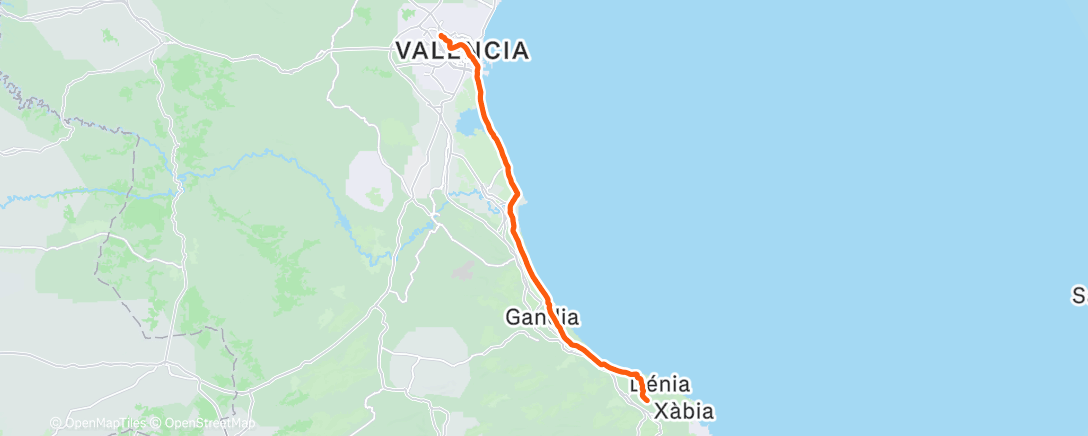 Map of the activity, Wielersport