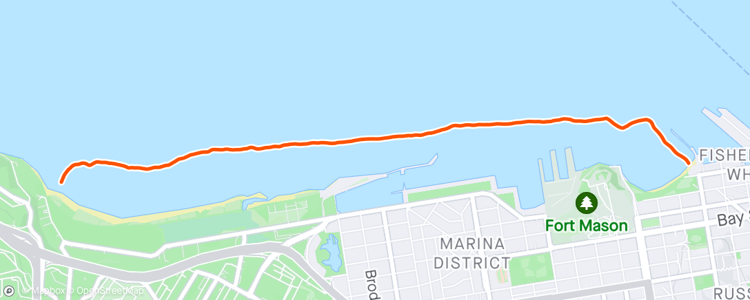 Map of the activity, A wonderfully difficult swim with friends is good medicine.