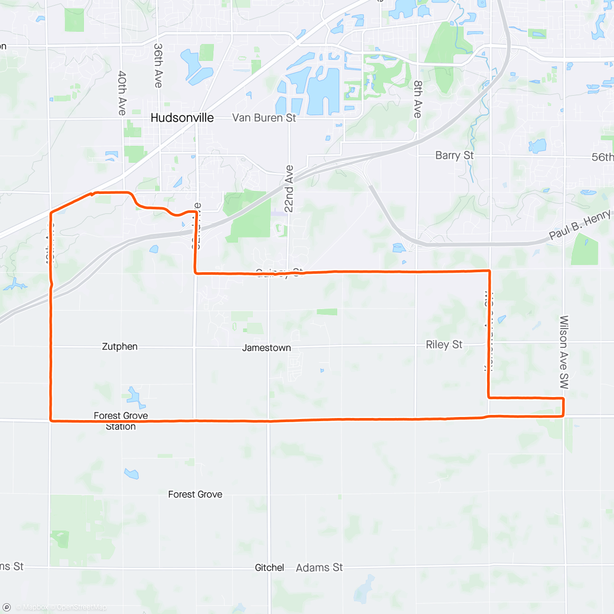 Map of the activity, Great day for a sun tan ride.
