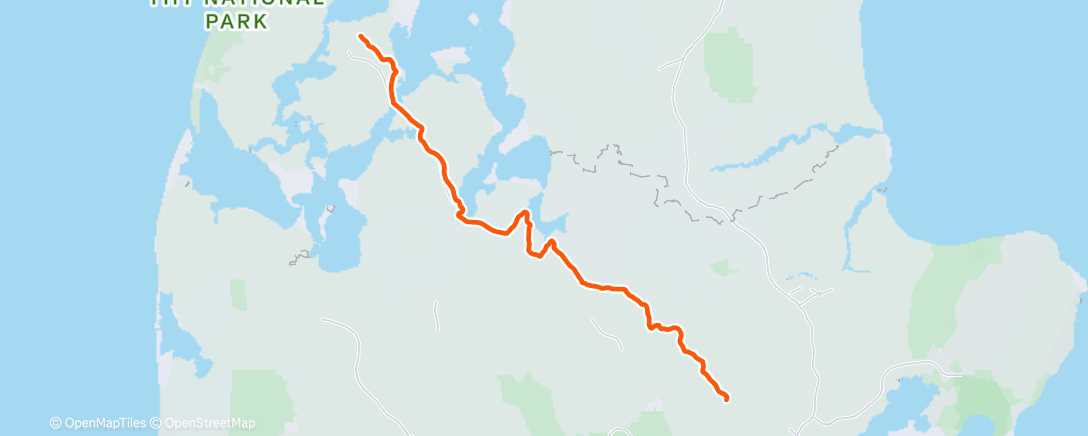 Map of the activity, Morning Ride