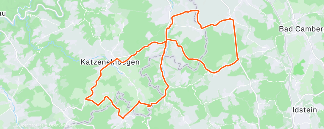 Map of the activity, Noch schnell vor der Dart WM...