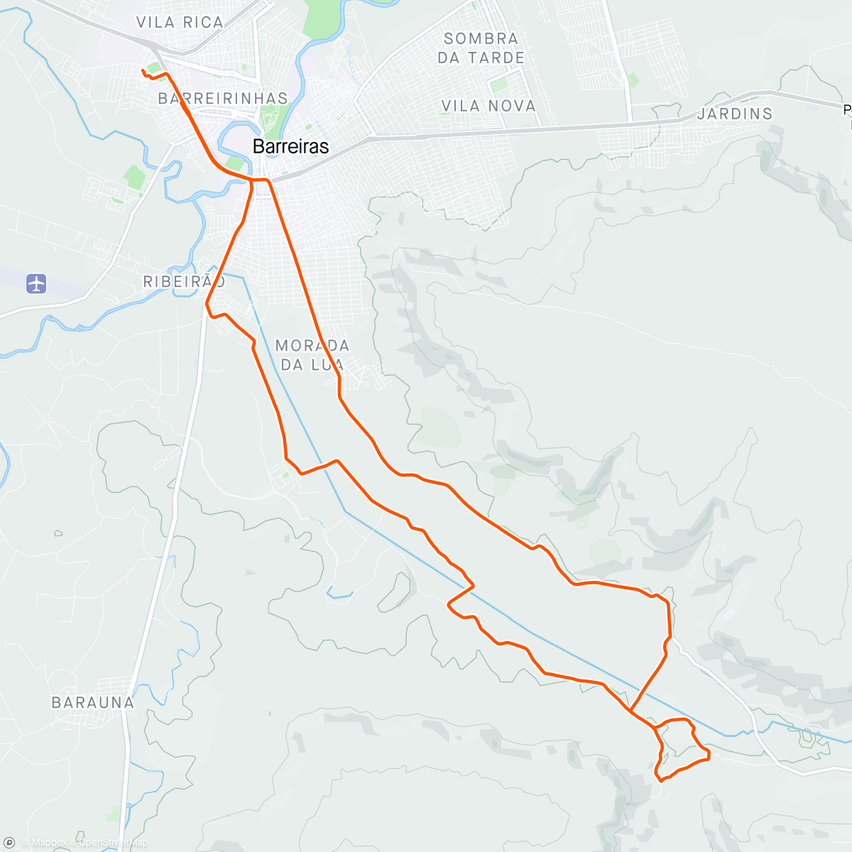 Mapa da atividade, Copa straviana