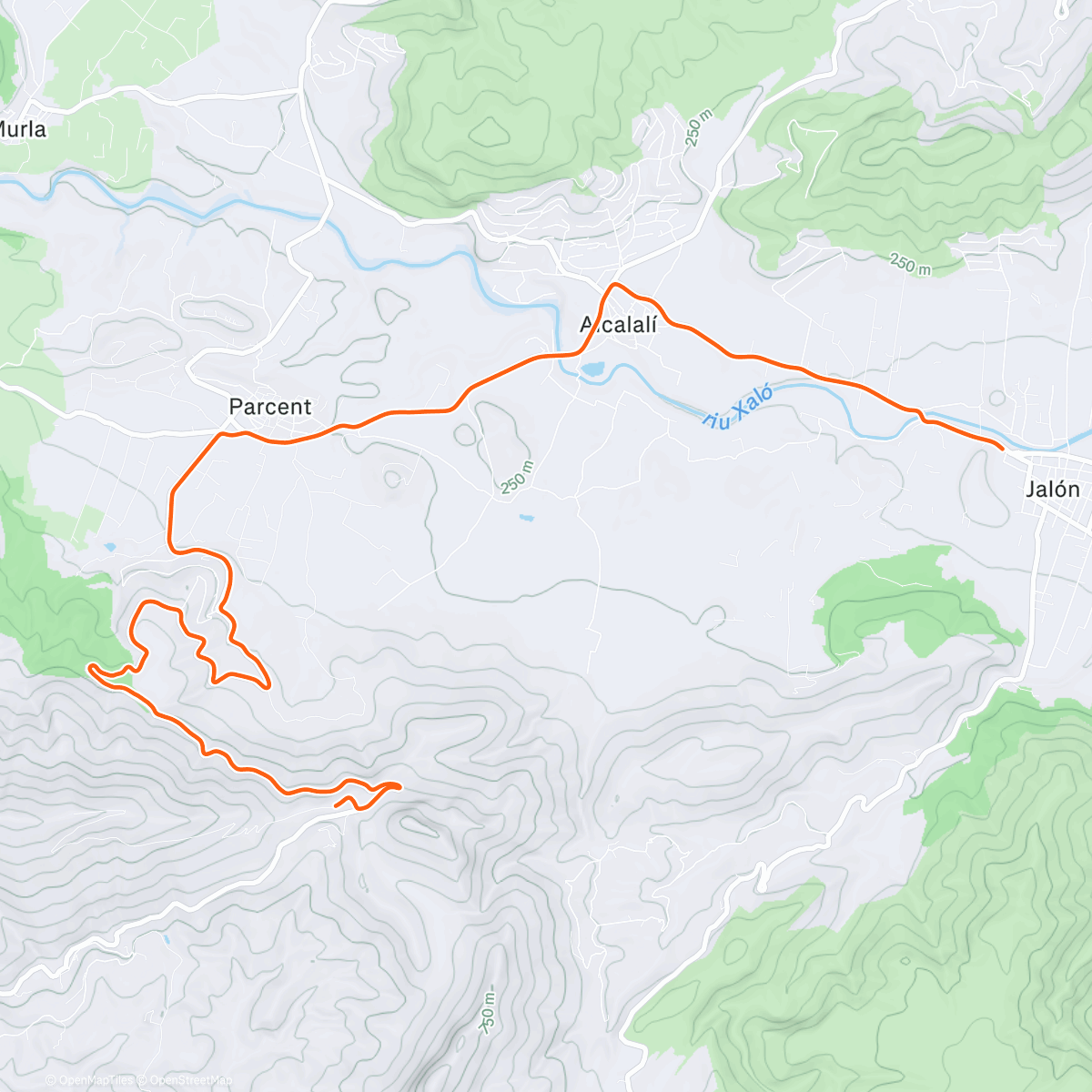 Map of the activity, ROUVY - Race: The Calpe Climber's Test