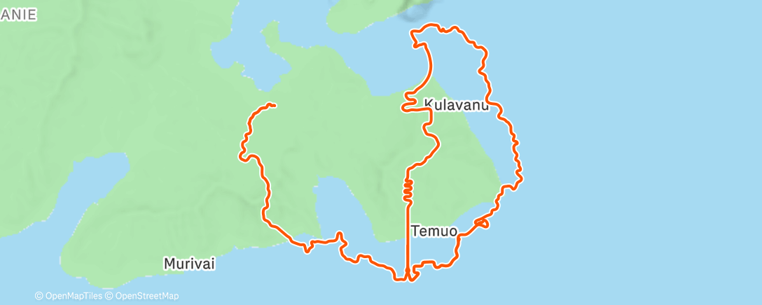 Карта физической активности (Zwift - 2PEAK: Radsport 1h40' | Intensität: Z2 on Elevation Evaluation in Watopia)