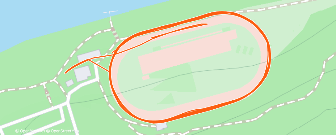 Карта физической активности (Afternoon Run)