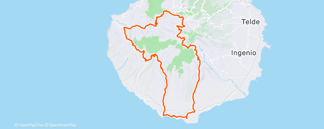 Map of the activity, GC #1