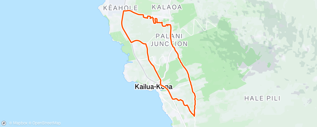 Map of the activity, Morning Ride