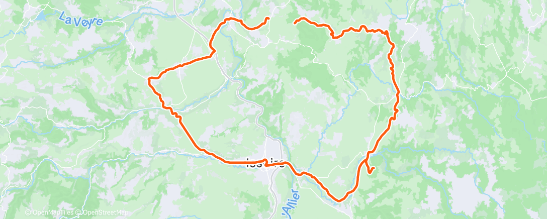Mapa de la actividad (Morning Ride 1/2)