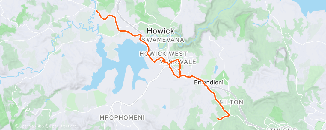 Map of the activity, 2026-02-09Ride