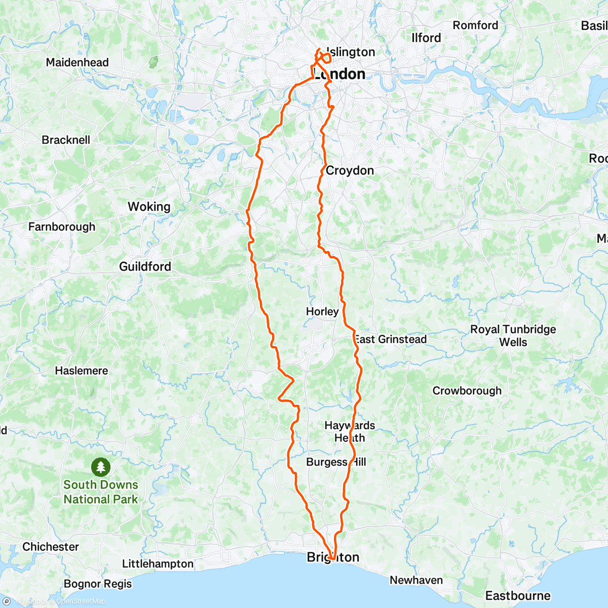 Map of the activity, 🌞 First L-B-L of the year 🏖️