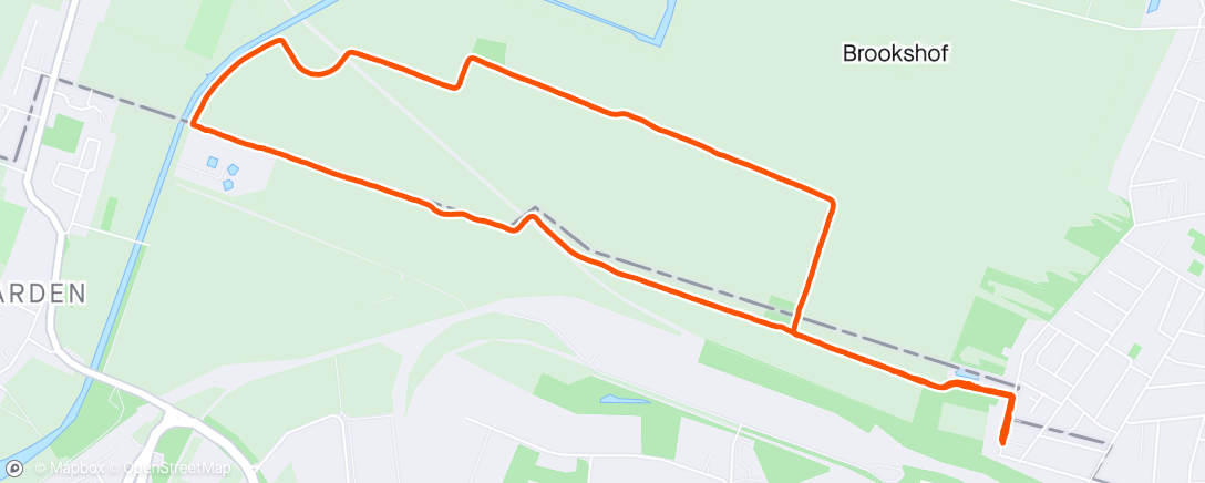 Mapa de la actividad, Spaziergang
