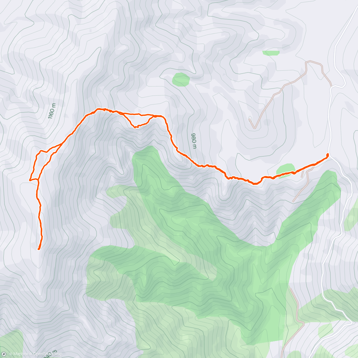 Karte der Aktivität „Mt Dumblane”