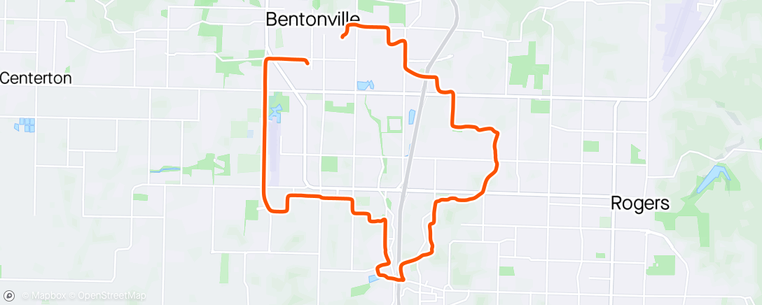 Map of the activity, Lunch Spin
