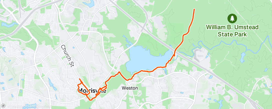 Map of the activity, Mid July Slog