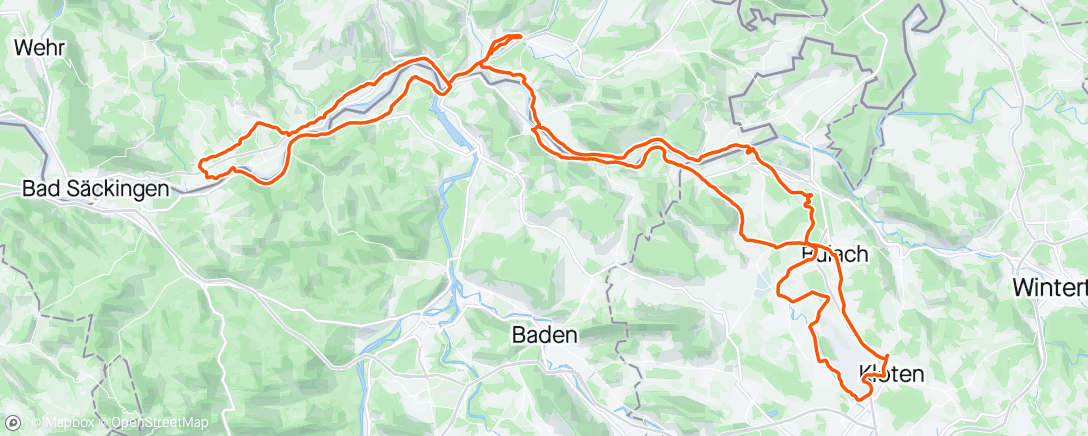 Map of the activity, Drückerrunde