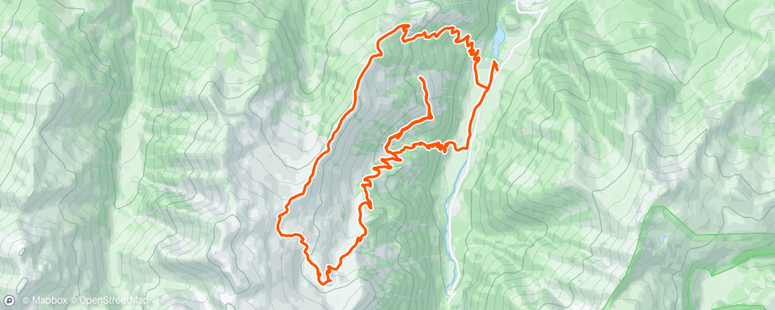 アクティビティ「Morning Hike」の地図