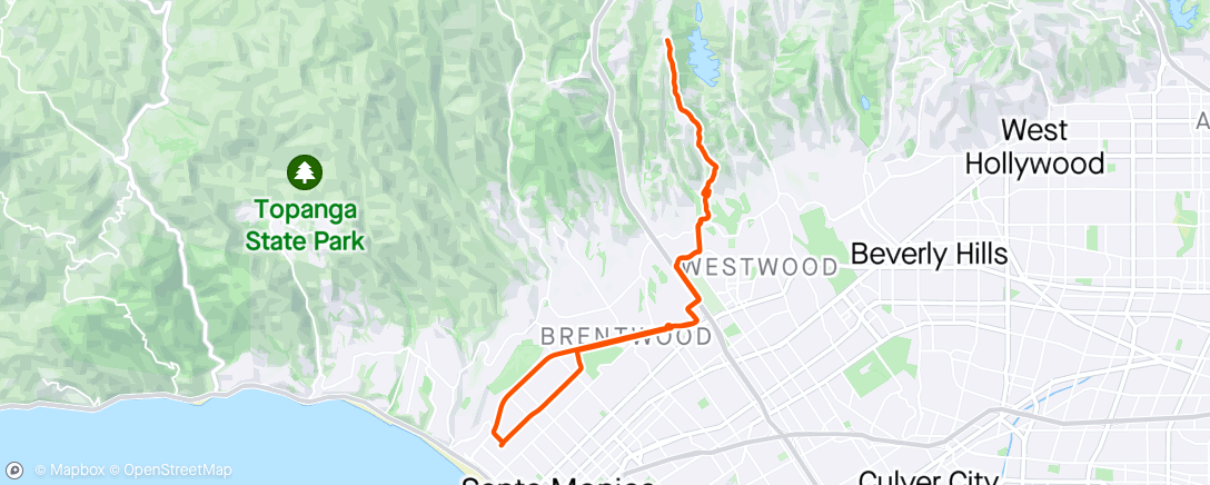 Map of the activity, Rivers' route.