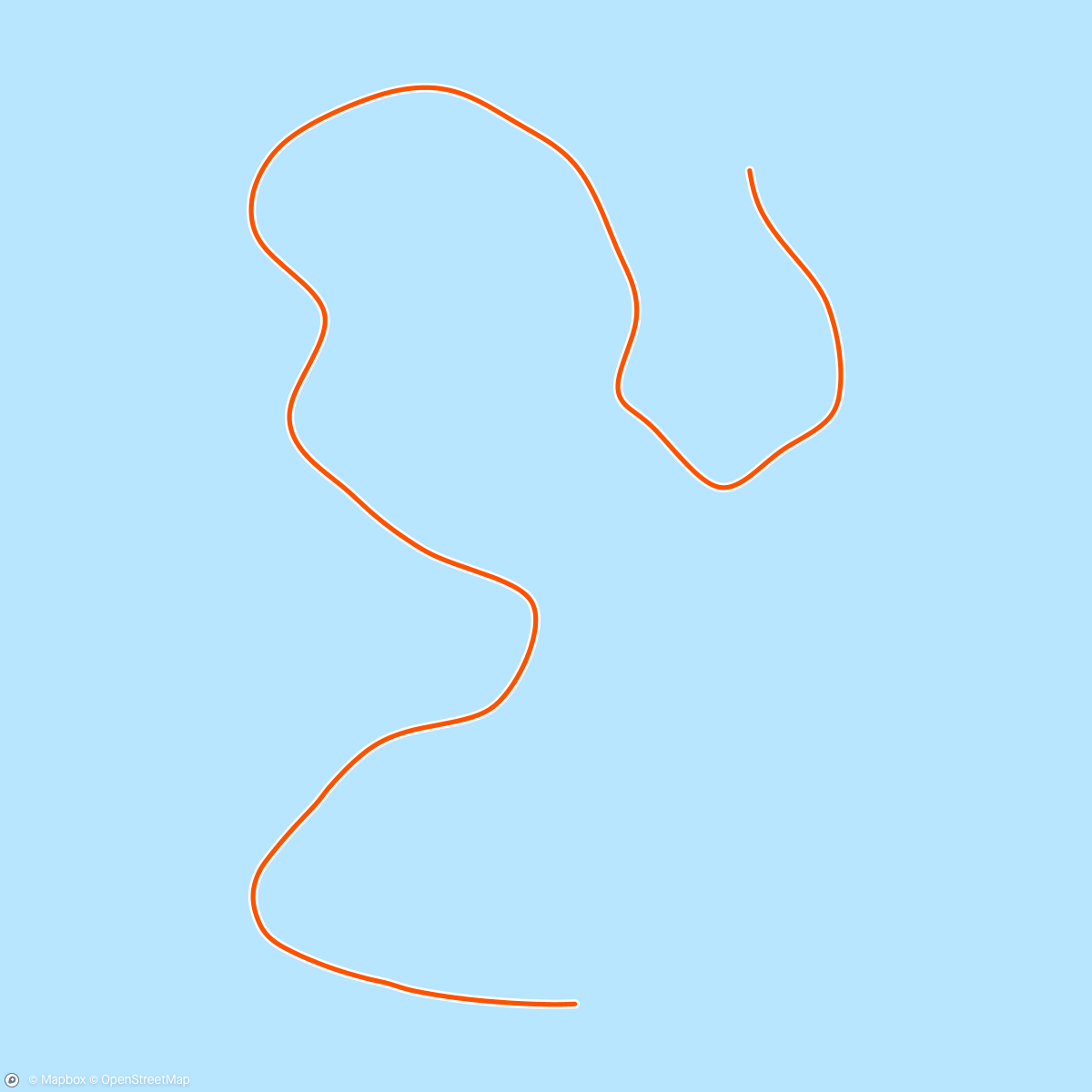 Map of the activity, Zwift - Pacer Group Run: Chili Pepper in Watopia with Billy