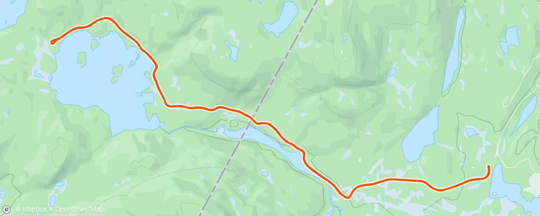 Karte der Aktivität „Mentalt fantastisk tur,  som forhåpentligvis gir mer energi enn stjele, fra en sliten nattevaktskropp 😅❄️”