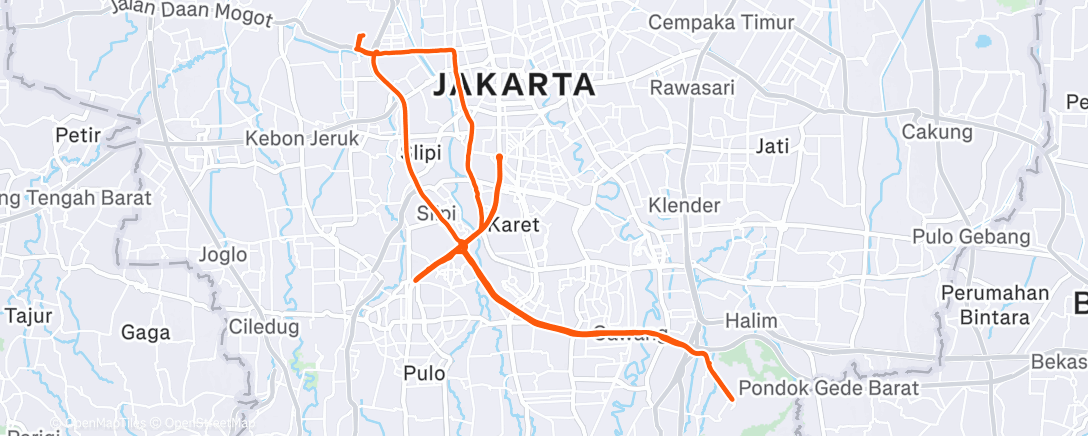 Map of the activity, #04 - In The Middle of the Rain again 🤪