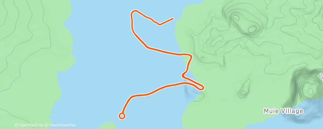 Map of the activity, Zwift - Climb Portal: Cote de Trebiac at 100% Elevation in Watopia