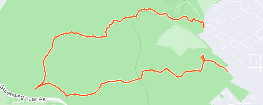 Map of the activity, Sylvester 5 days, Day 3: M50+