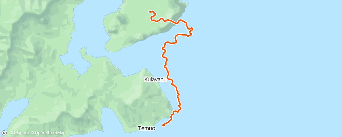 Map of the activity, Zwift - Group Ride: PACK SUB2 Tuesday Cruise (D) on Going Coastal in Watopia