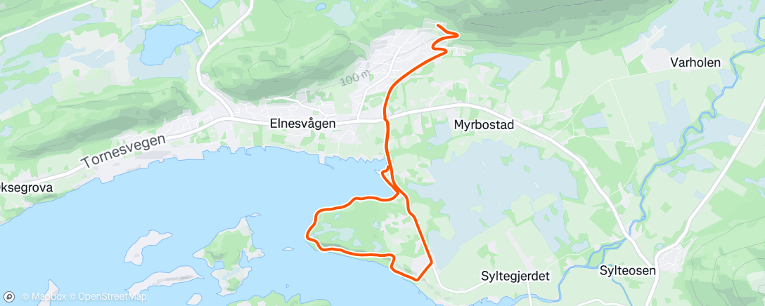 Map of the activity, Utendørs dusj 🚿💦
