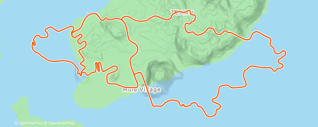 Map of the activity, Zwift - TTT: WTRL Team Time Trial - Zone 18 (ESPRESSO/DOPPIO) on Triple Flat Loops in Watopia