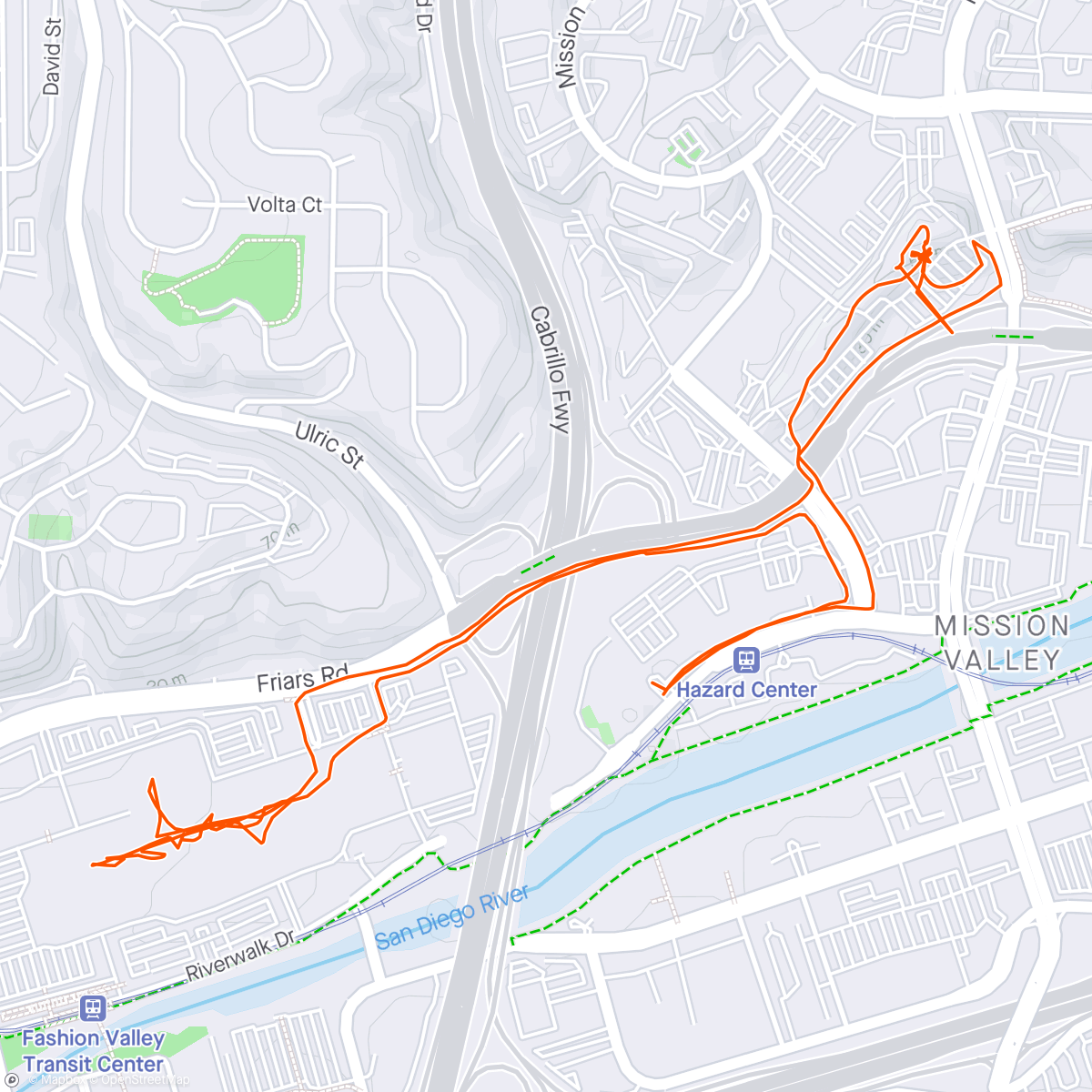 Map of the activity, Another mission in Mission Valley🤠