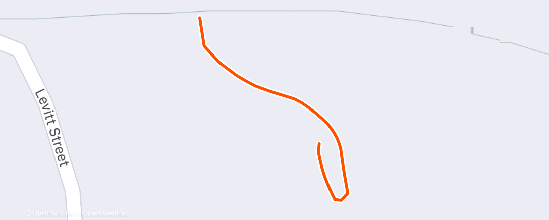 Map of the activity, Lunch Run