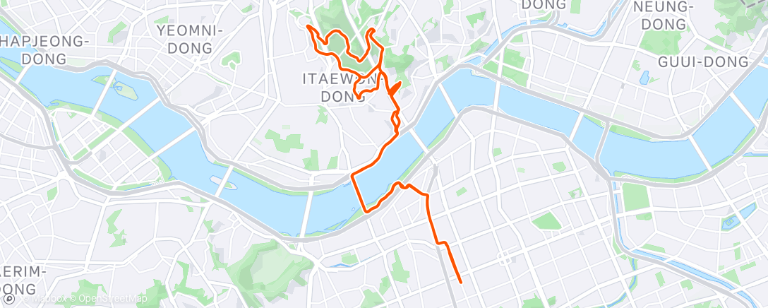 Map of the activity, #116 샵+남2