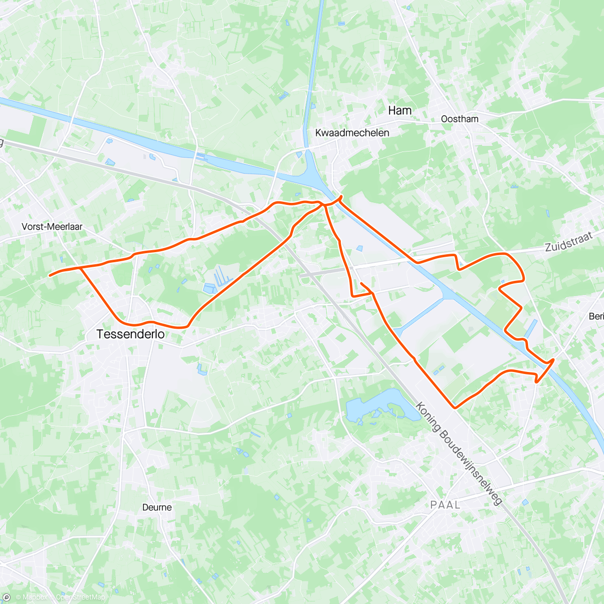 Карта физической активности (Met Bart gravelen naar Grauscafe 🍺🍺)